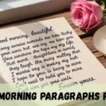 Best Good morning paragraphs for her