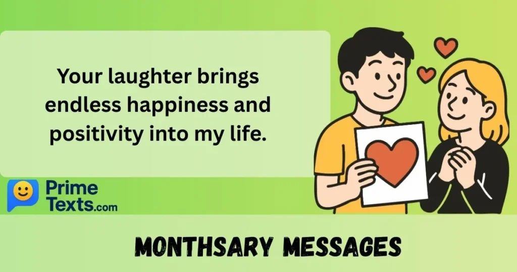 Monthsary Messages