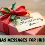 Christmas Messages For Husband