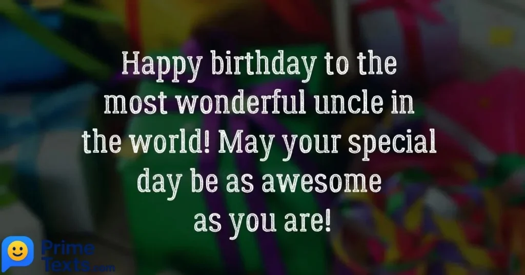 Funny Birthday Messages For Uncle