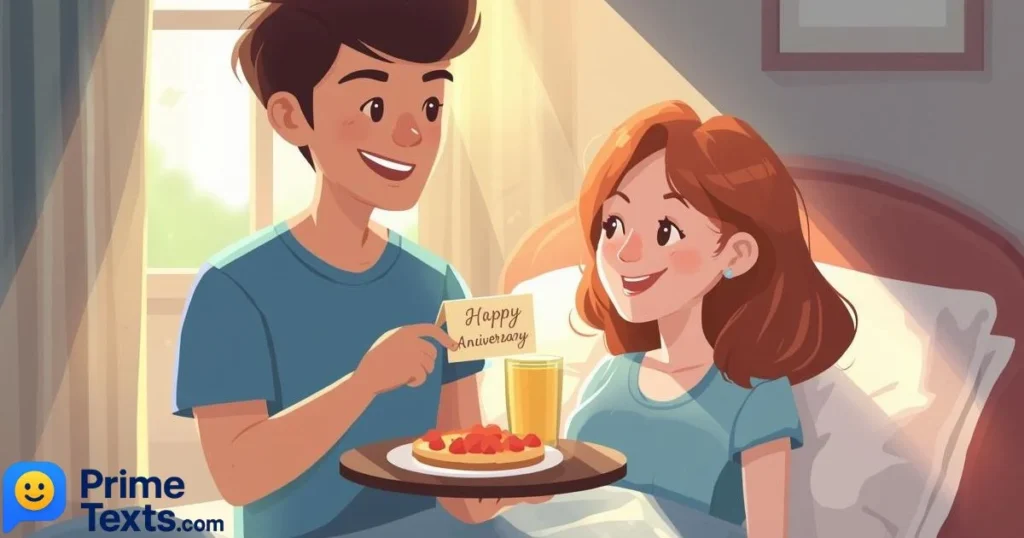 Good Morning Anniversary Wishes For Wife