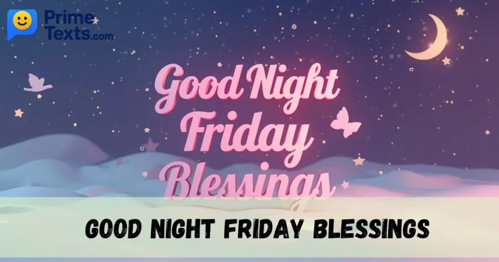 Good Night Friday Blessings