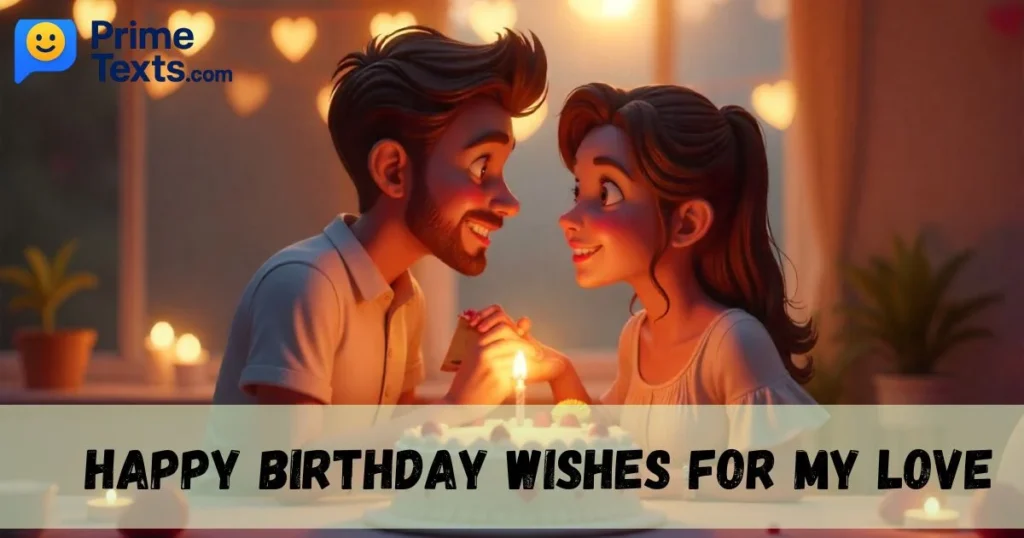 Happy Birthday Wishes For My Love