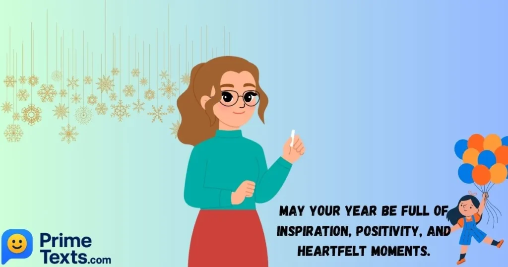 Inspire Your Teacher In The New Year