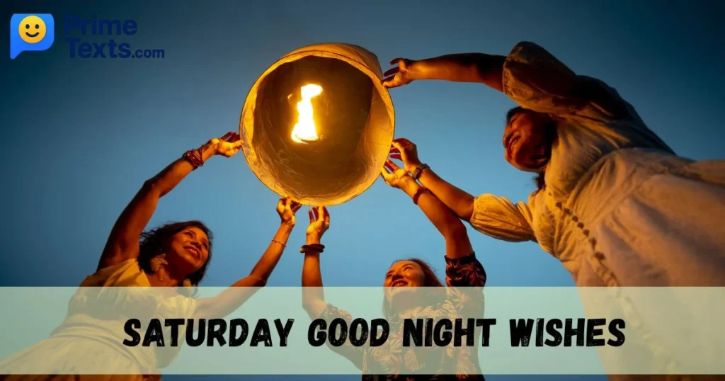 Saturday Good Night Wishes
