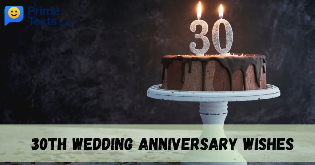 30th Wedding Anniversary Wishes