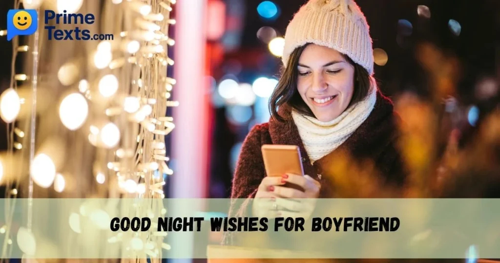 Good Night Wishes For Boyfriend