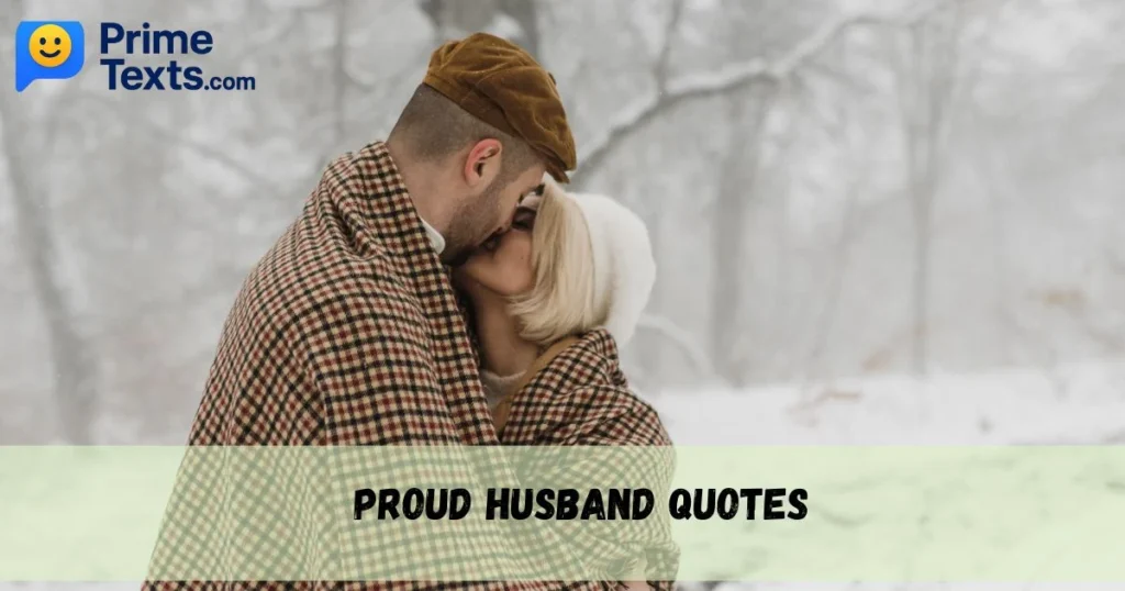 Proud Husband Quotes