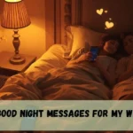 Good Night Messages For My Wife