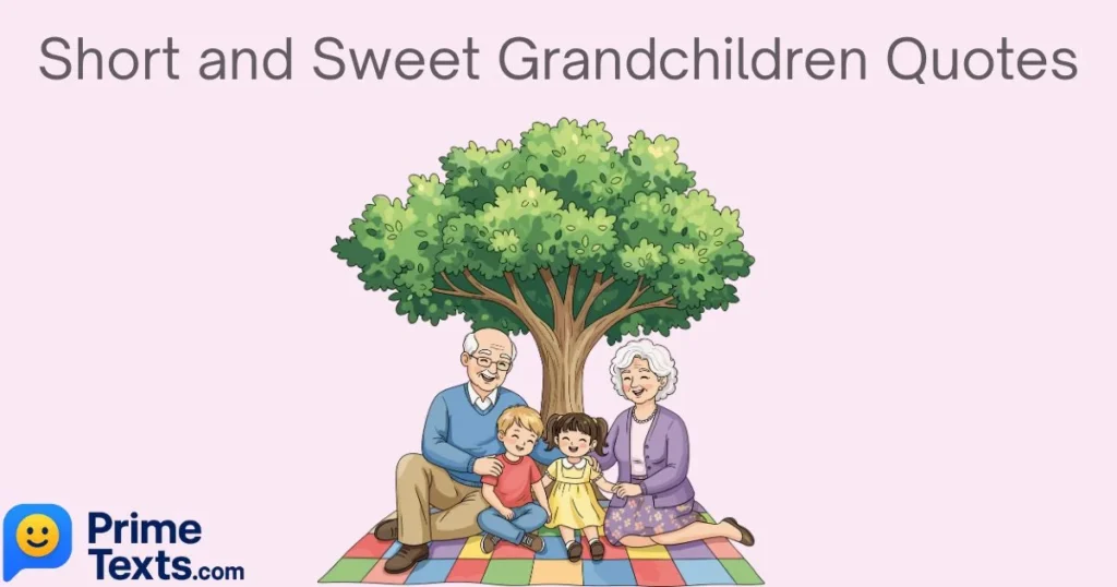 Short And Sweet Grandchildren Quotes