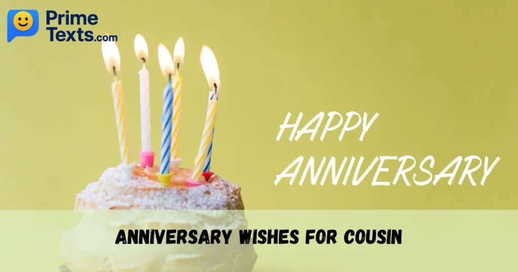 Anniversary Wishes For Cousin