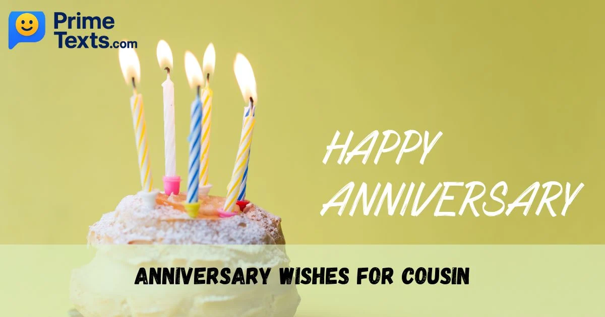Anniversary Wishes For Cousin