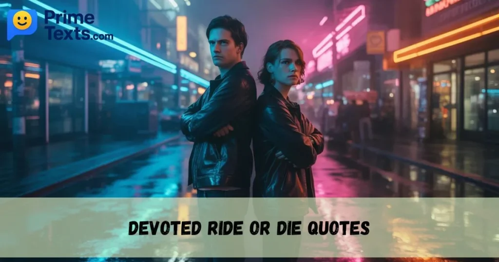 Devoted Ride Or Die Quotes