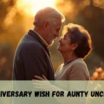 Anniversary Wish For Aunty Uncle