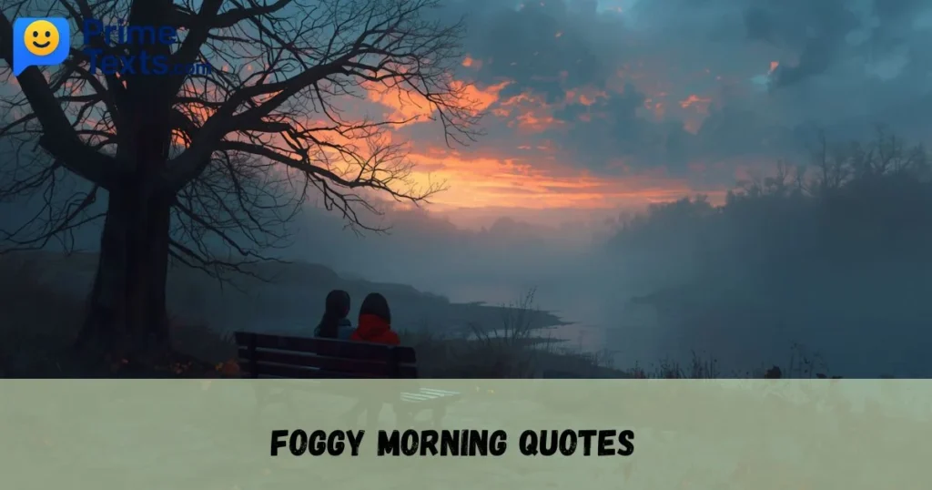 Foggy Morning Quotes