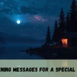 Good Evening Messages For A Special Person