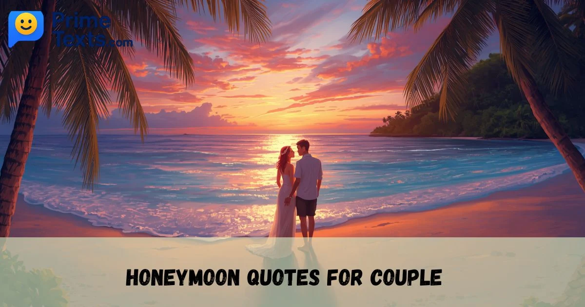 Honeymoon Quotes For Couple