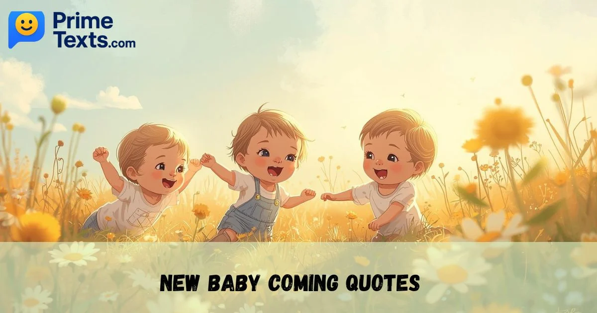 New Baby Coming Quotes