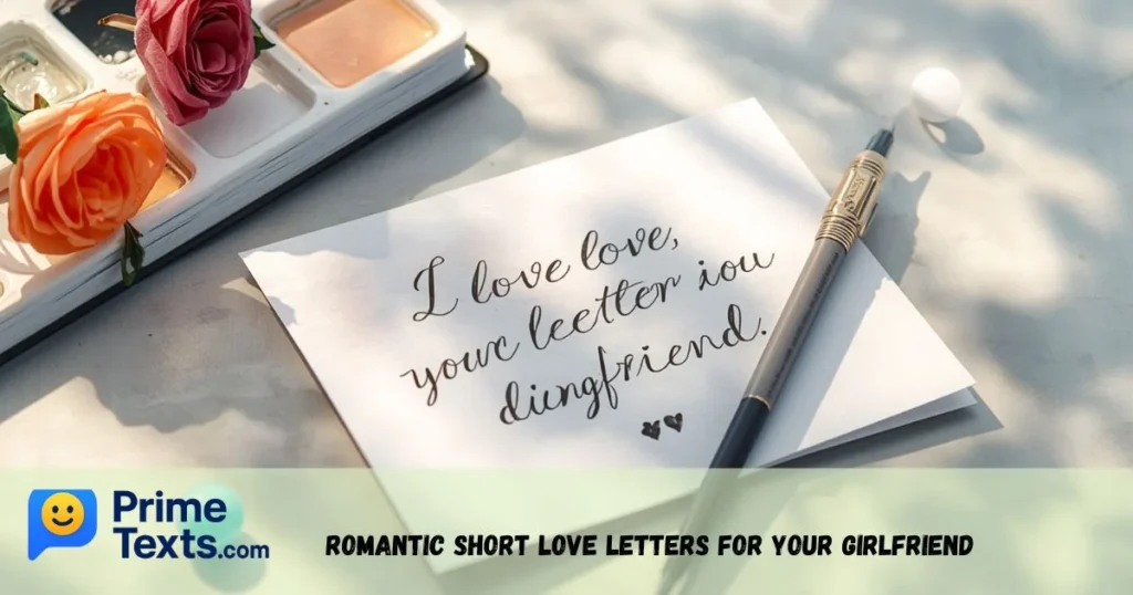 Romantic Short Love Letters For Your Girlfriend
