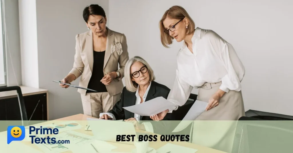Best Boss Quotes