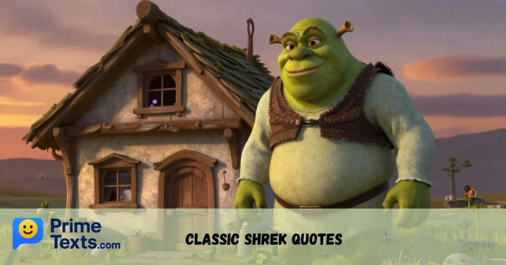 Classic Shrek Quotes