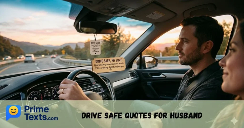Drive Safe Quotes For Husband