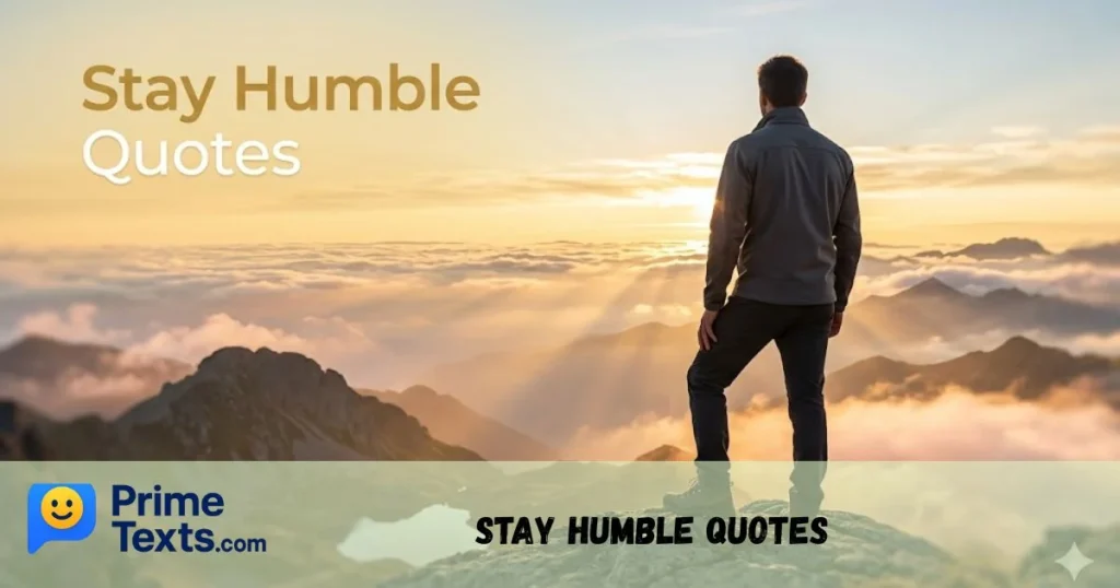 Stay Humble Quotes