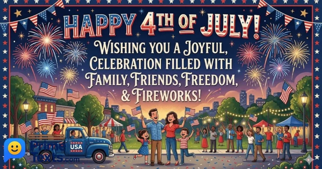 4th July Wishes In English