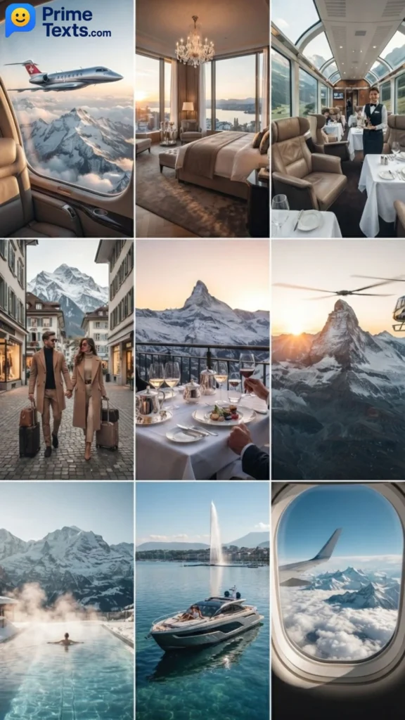 Luxury Travel Lifestyle Texts